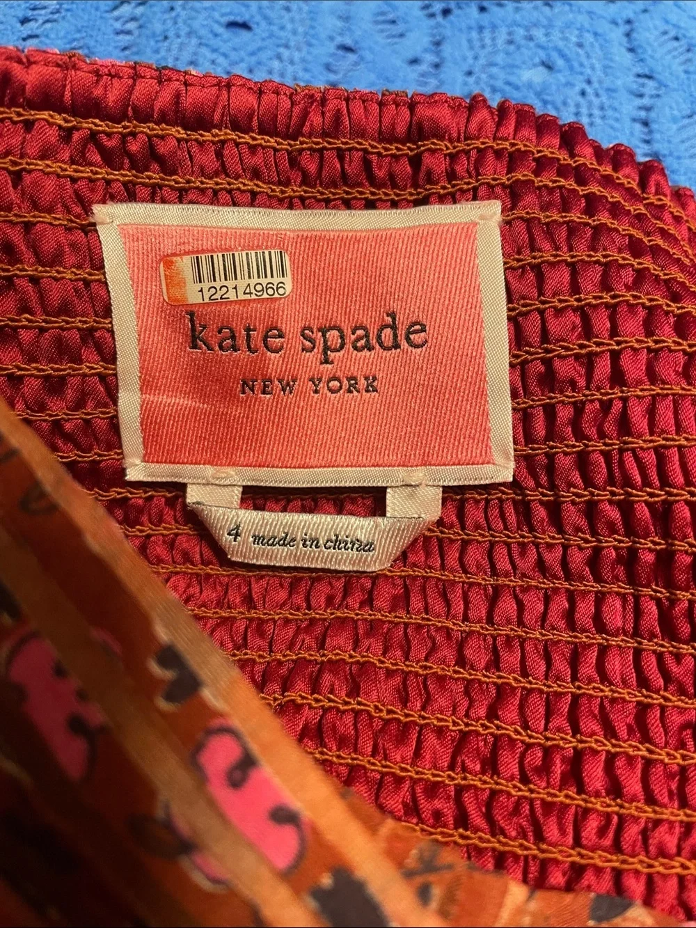 Kate Spade Floradoodle Dress